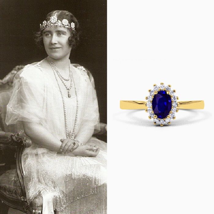 Помолвочное кольцо королевы Елизаветы