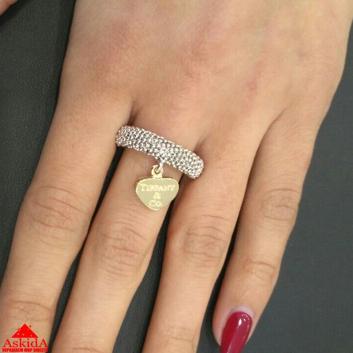 Кольцо золотое Tiffany - 970194752 - ASKIDA.RU