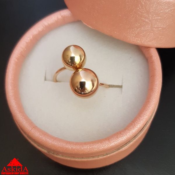 Золотое кольцо два шарика - ASKIDA.RU | Отзывы, цена, каталог |  .