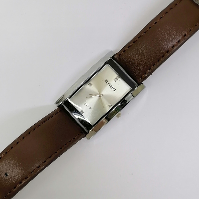 Женские кварцевые часы Rado с кожаным ремешком - ASKIDA.RU
